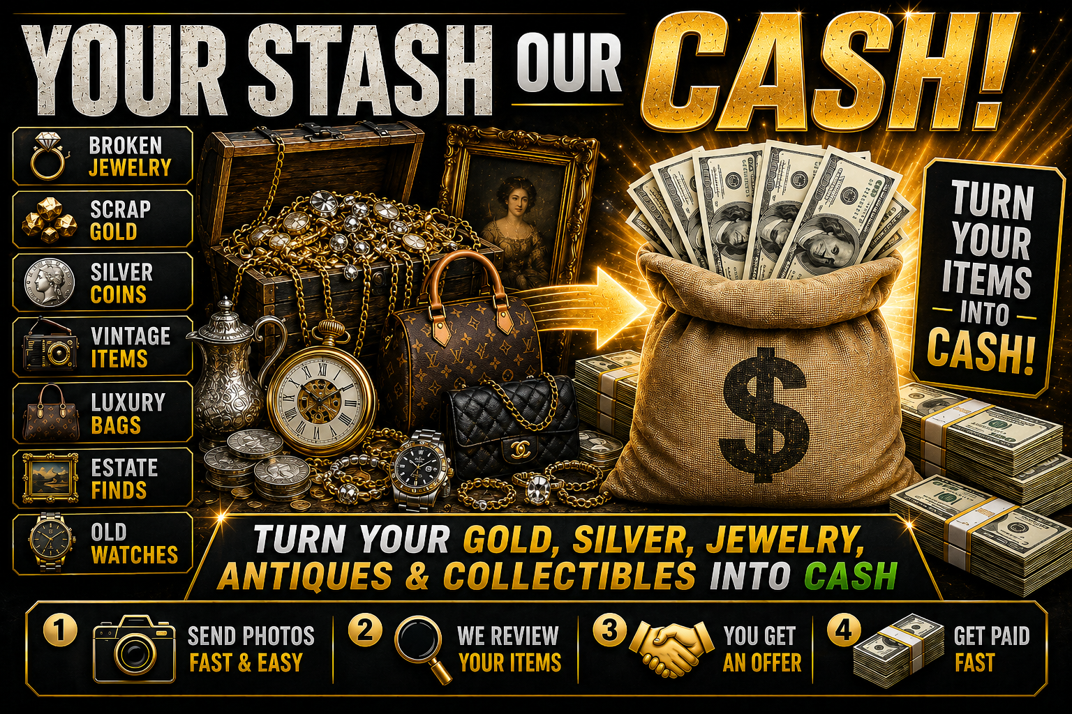 Your Stash Our Cash